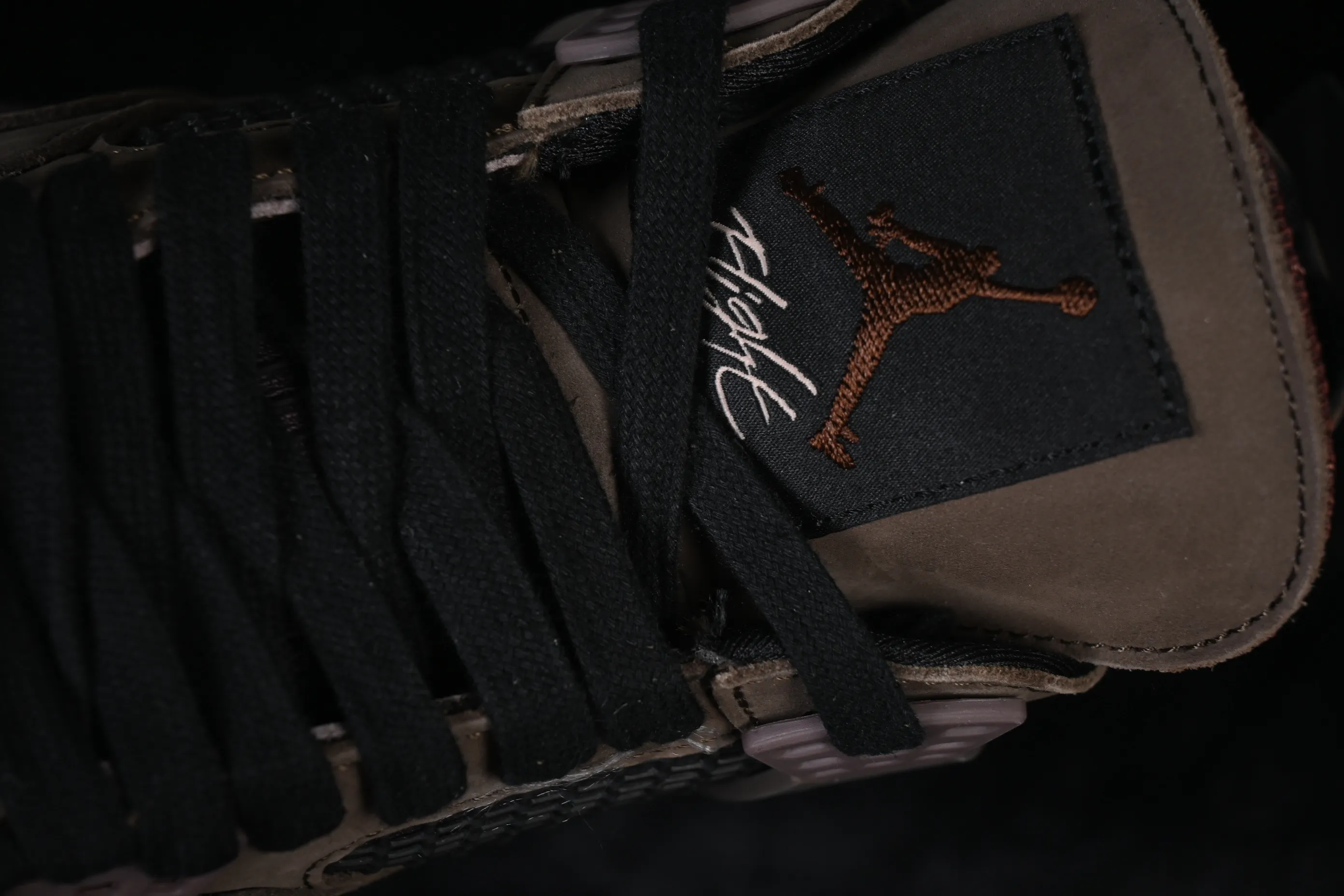 All categories Air Jordan Jordan series basketball shoes Air Jordan 4 A Ma Maniere x Air Jordan 4 Rerto "Dark Mocha" AJ4 Joe 4 Mocha Brown IF3102-200
